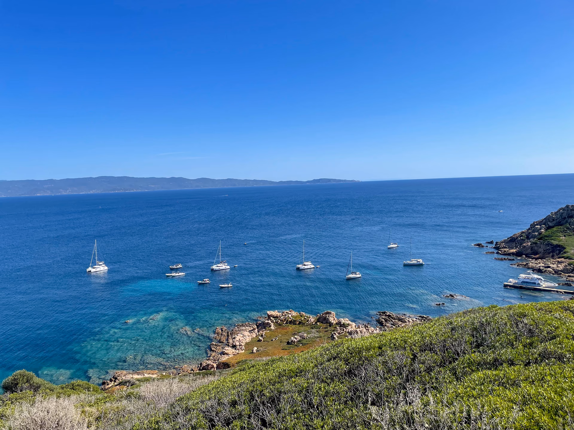 Mouillage aux Îles Sanguinaires