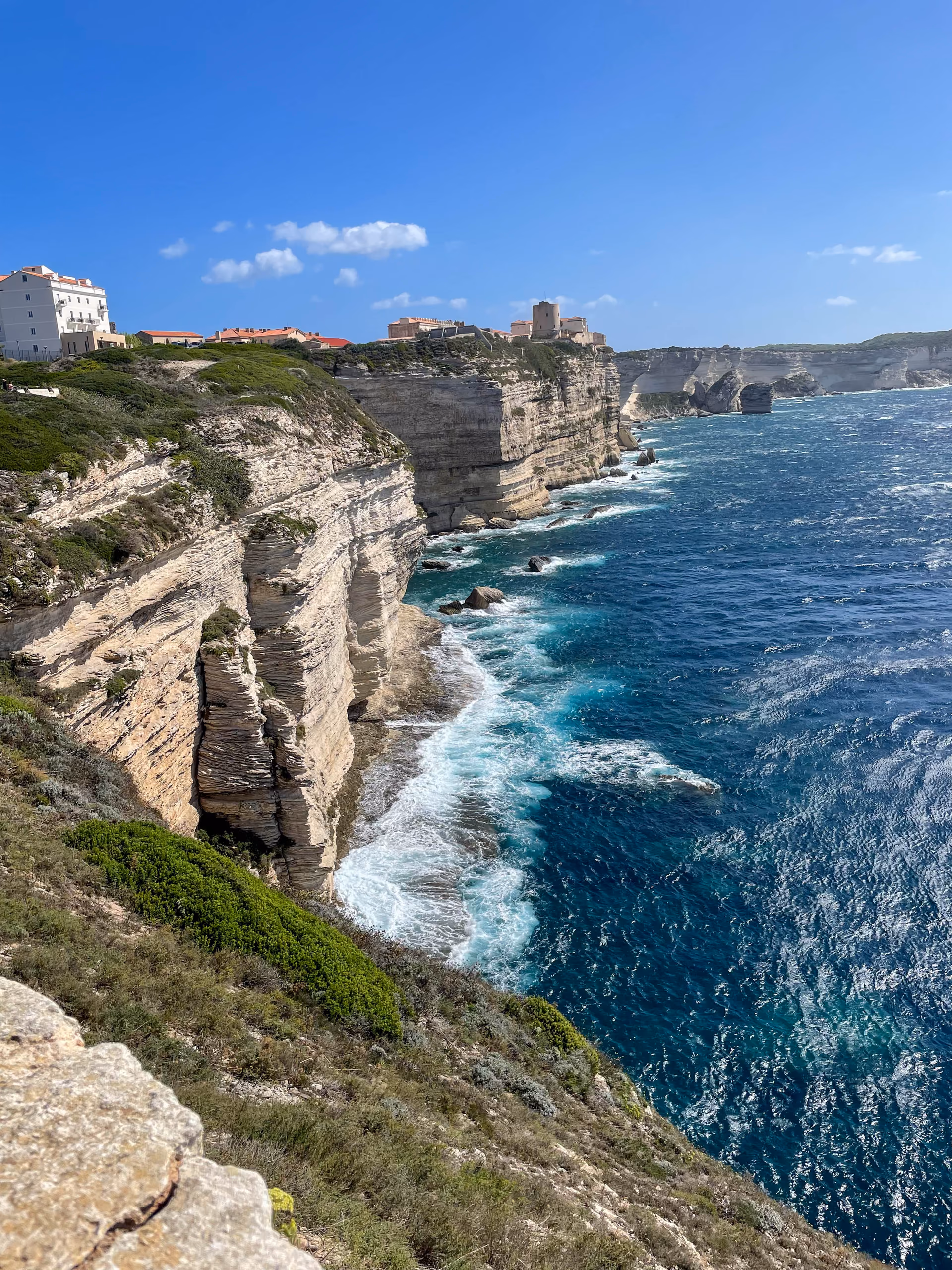 Citadelle au-dessus des falaises