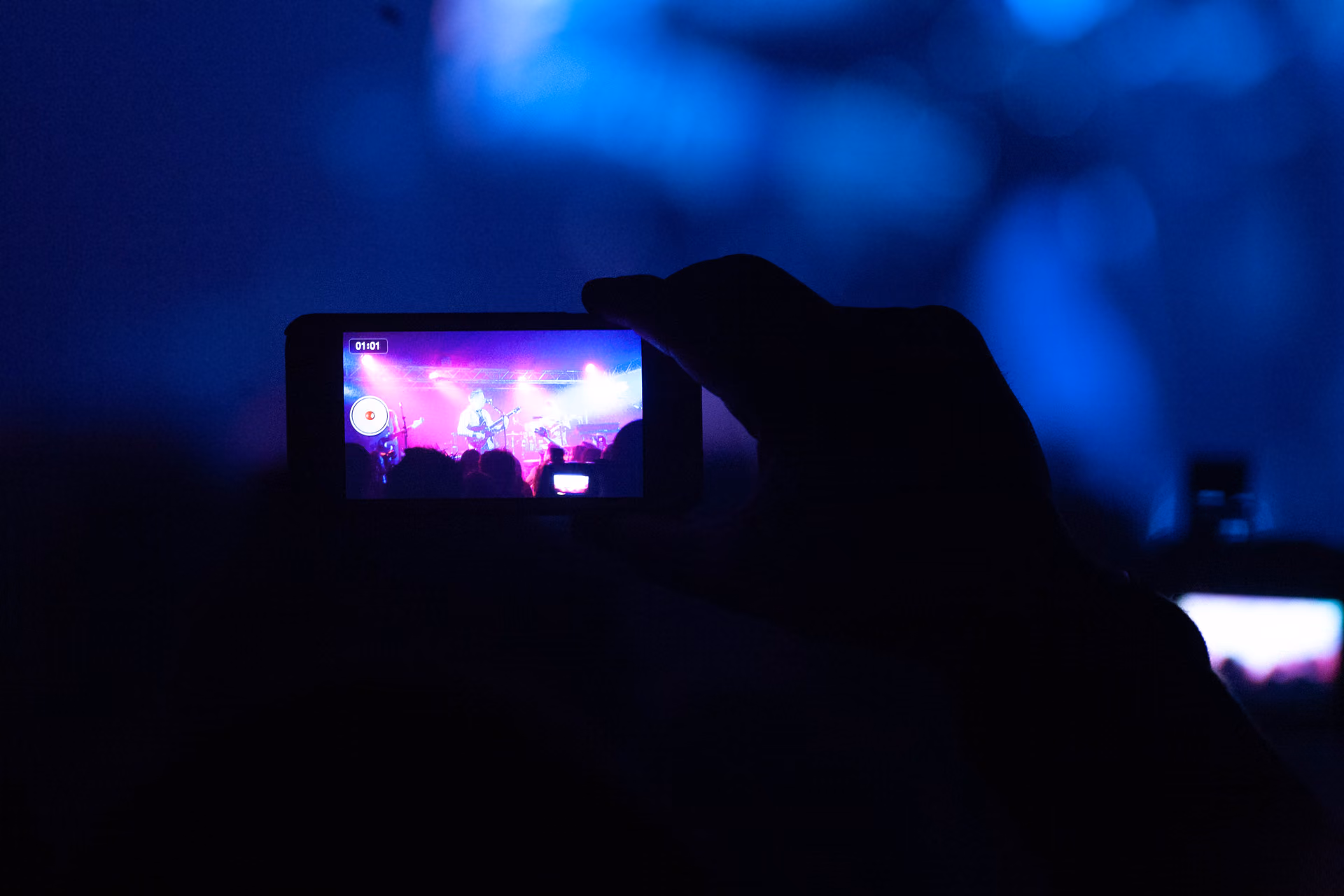 Le concert dans l’écran