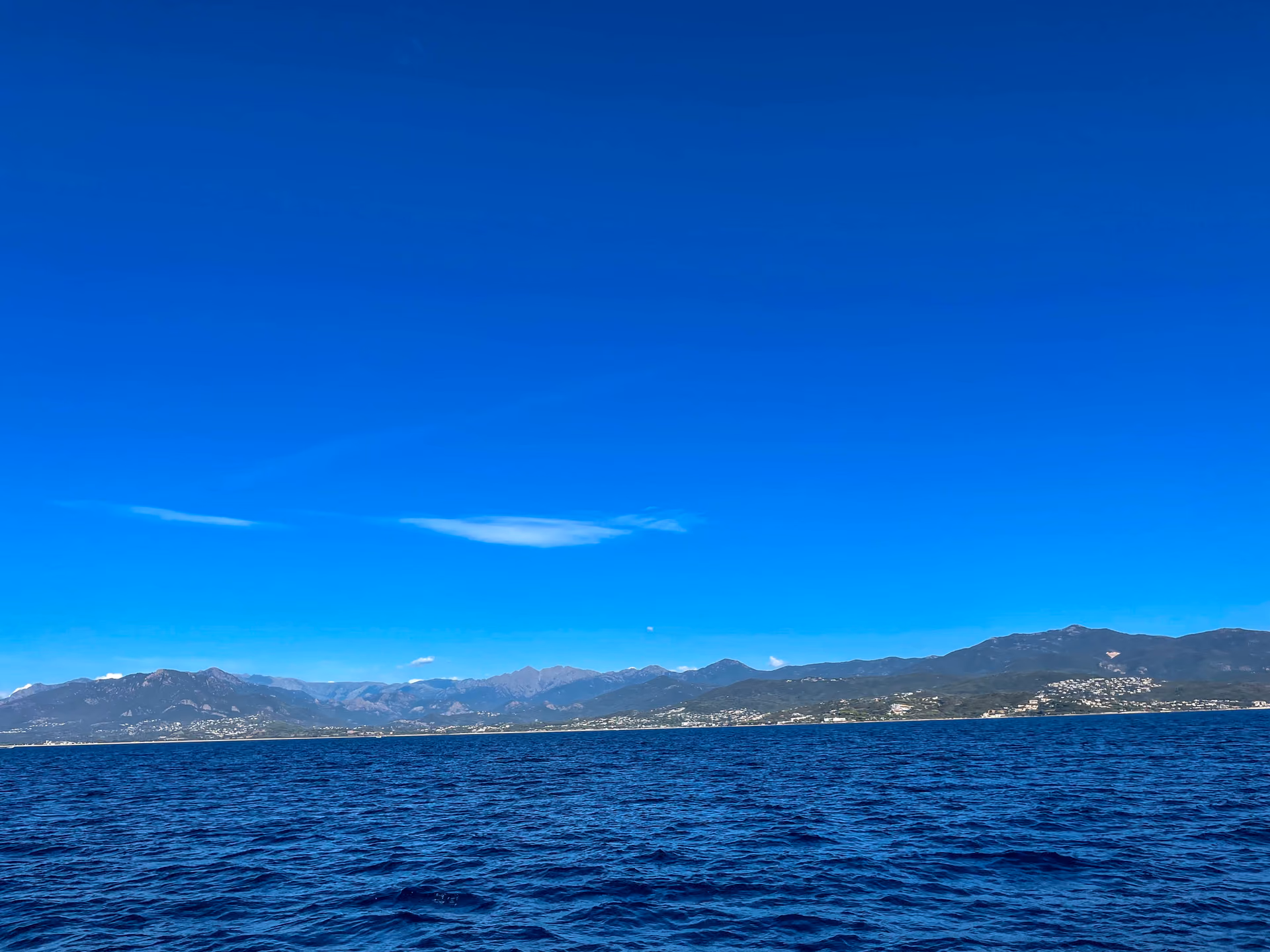 Horizon du golfe d’Ajaccio